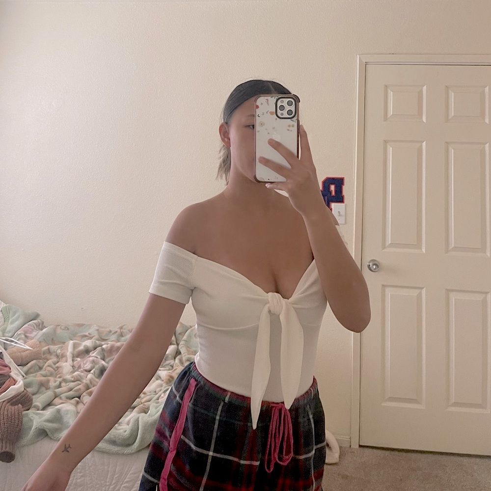 Off the shoulder top